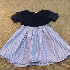 Girls Crewcuts blue dress